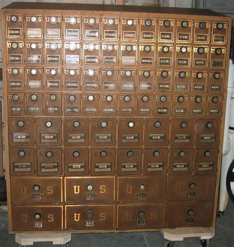 red metal antique post box|old wooden post office boxes.